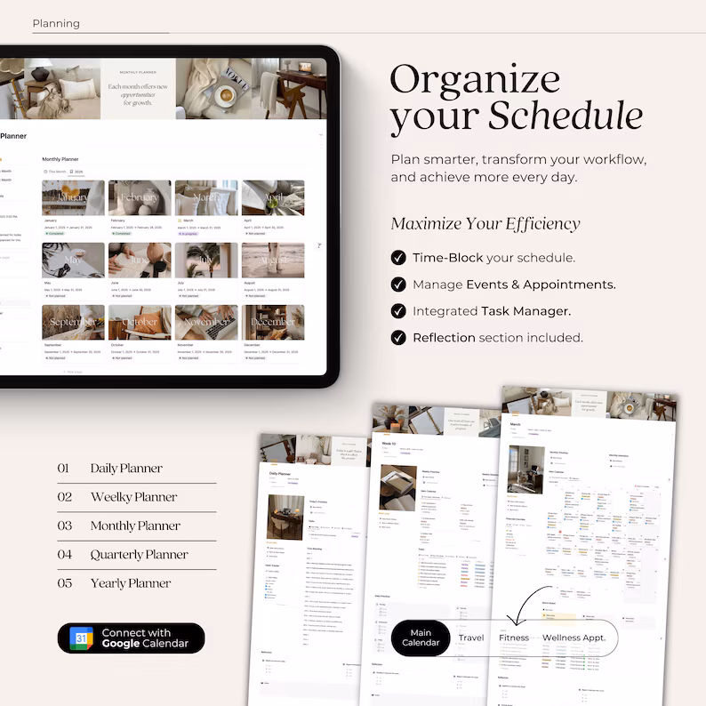 notion template for students